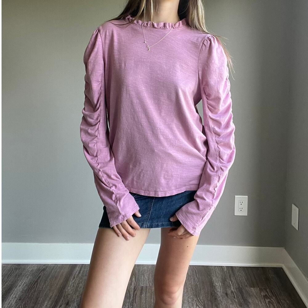 Pink Anthropologie Top